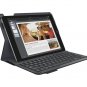 Logitech 920-006576 Protective Case with Integrated Keyboard for iPad Air 2 (Woven Black)