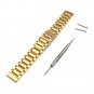 MOTONG 22mm Stainless Steel Watch Band For MOTO 360 2nd Gen,46mm (3H Champagne Gold)