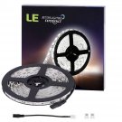 LE 16.4ft 300 SMD 5050 LEDs Flexible Strip Lights, Daylight White