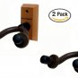 Tetra-Teknica Essentials Series EGH-01NW-2P Hardwood Home & Studio Guitar Hanger, 2 Pack