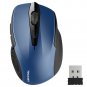 TeckNet Pro 2.4G Ergonomic Wireless Mobile Optical Mouse with USB Nano Receiver BLUE