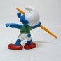Smurfs Javelin Thrower Olympic Series PVC Sports Figure 2011 Peyo Schleich 20744