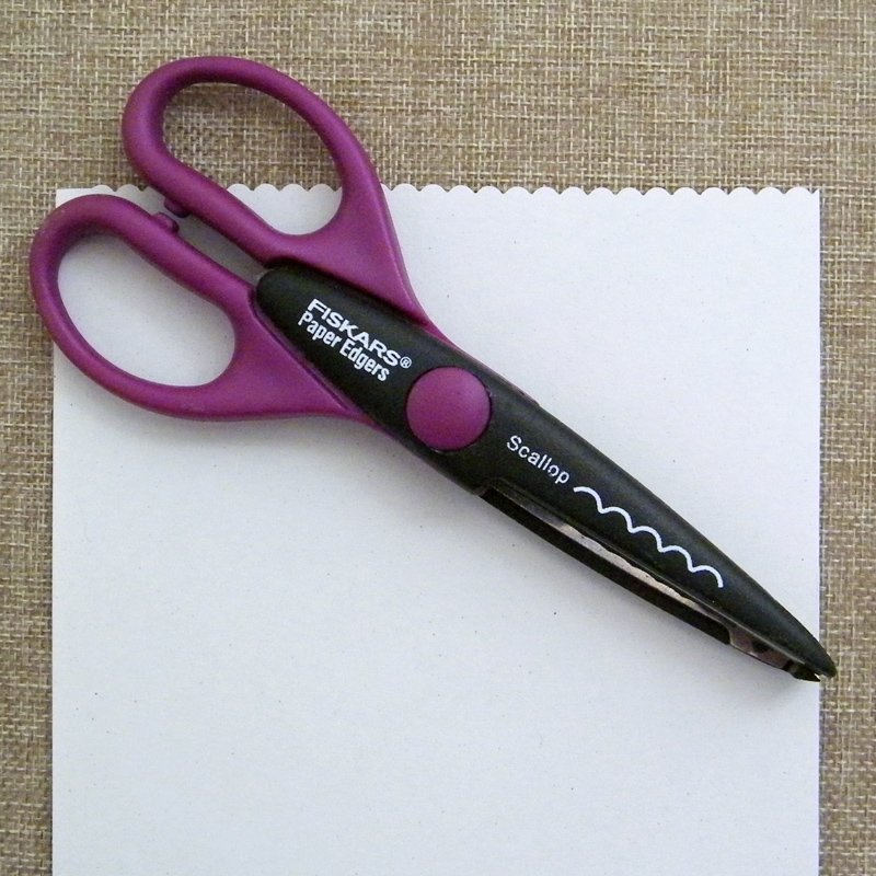 Fiskars Paper Edgers SCALLOP Scissors for Crafts