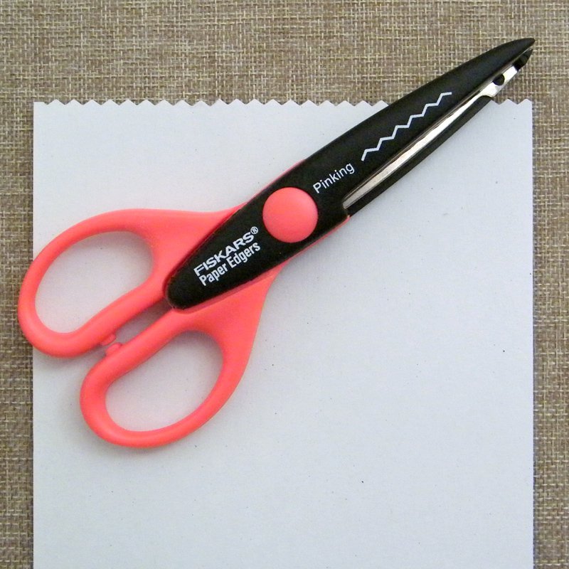 Fiskars Paper Edgers PINKING Scissors for Crafts