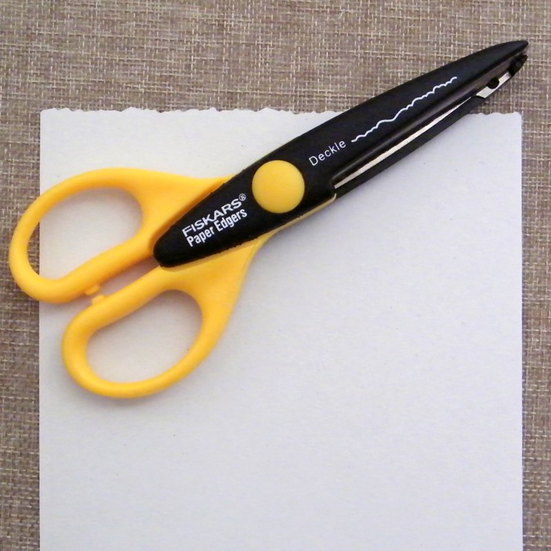 Fiskars Paper Edgers DECKLE Scissors for Crafts