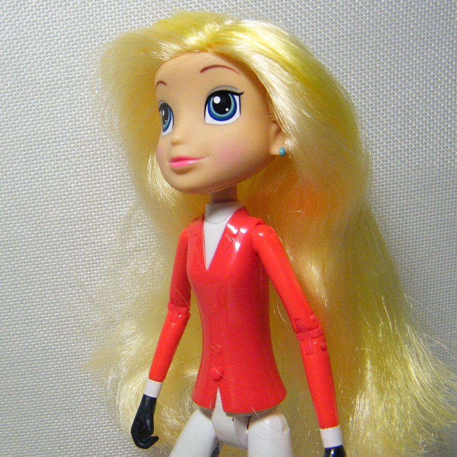 Horseland SARAH Talking Rider 9" Doll Figure Red Jacket Works Great