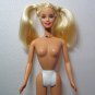 Blonde STAR SPLASH Barbie Long Hair Pigtails NUDE for OOAK Display Play