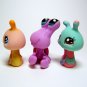 Littlest Pet Shop # 257 HERMIT CRAB & Snail Friends # 262 and 1750