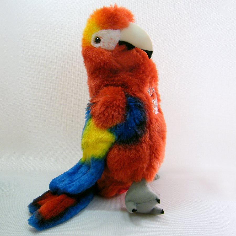 plush macaw