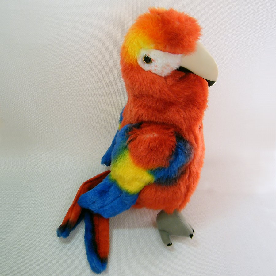 plush macaw