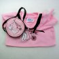 Build A Bear Pink LE CAT Knit Short Sleeve Top with PILL BOX Hand Bag