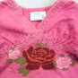 Build A Bear WESTERN COWGIRL Pink Rose Fluted Top and Matching Skirt