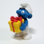 Vintage Smurfs JOKEY Smurf w Gift Box 2004 Schleich Peyo Germeny 20538