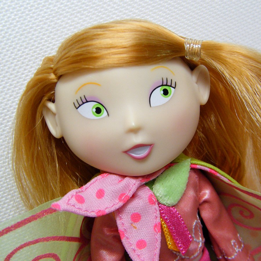 Trixieville ZAYLA Bendable Doll Pixie Strawberry Blonde w Wings, Manhattan Toy