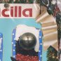 Bucilla 82756 SANTA & SNOWMAN Doorknob Covers Felt Kit 1991 OOP