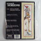 Janlynn CS44C SPECIAL DELIVERY Bird Feeder Cross Stitch Kit Monarch Horizons 1988