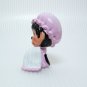 Monchhichi SLEEPING GIRL (2) Pink Nightgown & Cap PVC Figure 1979 Vtg Sekiguchi