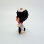 Monchhichi CHEF (1) Fried Egg on Head PVC Figure 1979 Vintage Sekiguchi