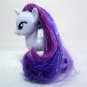 My Little Pony RARITY G4 Unicorn from Royal Ball Canterlot Castle Tinsel Hair