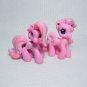 My Little Pony Ponyville PINKIE PIE G3.5 2" Roller Skating Party & Puzzle Set Figures