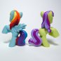My Little Pony G4 BITTA LUCK and RAINBOW DASH Blind Bag Wave 3 2" Figures