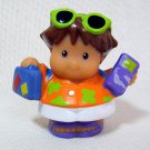 Fisher Price Little People ROBERTO Hawaiian Vacation Lil Movers Airplane