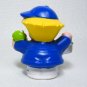 Fisher Price Little People EDDIE Car Wash Figure with Bucket & Suds, Frog