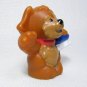 Fisher Price Little People BROWN DOG Car Wash Figure with Brush