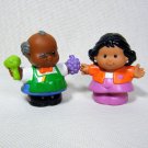 Fisher Price Little People SAM the Shopkeeper & MOMMY Discovery Village