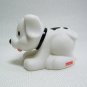 Fisher Price Little People WHITE PUPPY DOG with Spots, McDonalds 2004 Rare