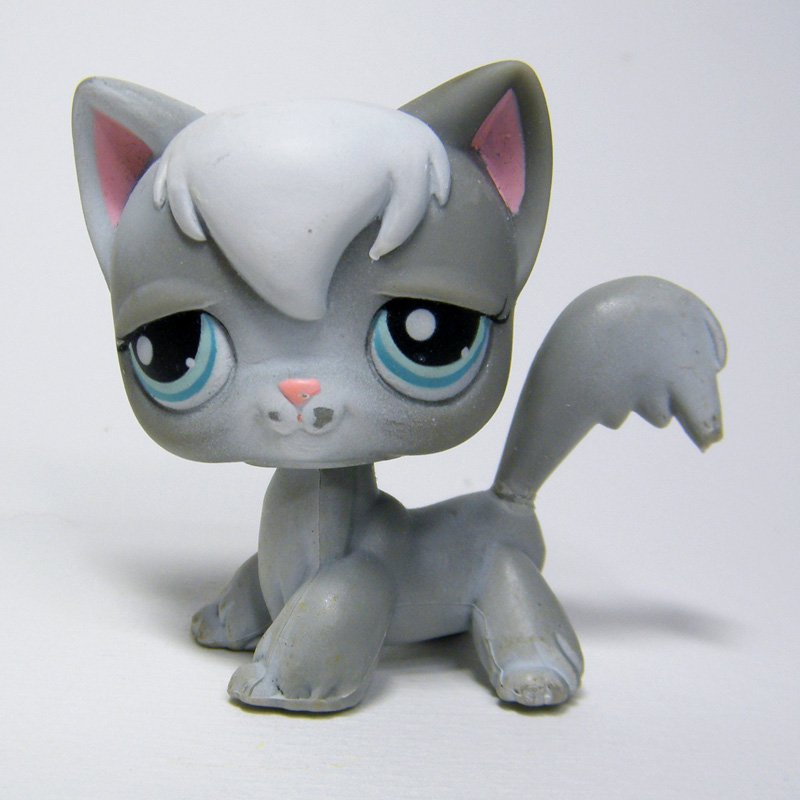 Littlest Pet Shop # 345 Angora CAT with Bargain Hunters - Shopping Fun ...