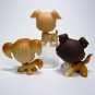 Littlest Pet Shop # 200 SPANIEL, 235 BOXER & 237 COLLIE Puppy Dogs
