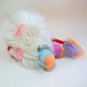Popples PUFFLING with White Hair & Riddle Card 1986 TCFC, Mattel