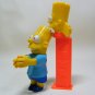 Simpsons Bart Vintage Clip On and PEZ Candy Dispenser