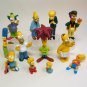 Simpsons lot of Vintage PVC 12 Figures 1997 and 1999 Fox