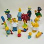 Simpsons lot of Vintage PVC 12 Figures 1997 and 1999 Fox