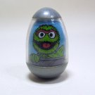 Vintage Weebles OSCAR THE GROUCH Muppet Sesame Street 1982 Hasbro