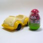 Vintage Weebles Car Cream & Yellow and Mom Driver