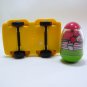 Vintage Weebles Car Cream & Yellow and Mom Driver