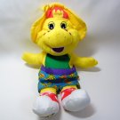 Barney BJ Yellow 12" Plush Nylon Water Pals Bath Tub Swim 1996 Playskool