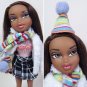 Bratz SASHA Strut It 2002 Original Redressed in Winter Girlz, Wintertime