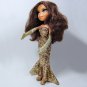 Bratz THE MOVIE YASMIN Posable Doll in Glitter Gown, Eyelashes, Poseable