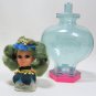 Vintage 1967 Liddle Kiddles Kologne BLUE BELLE Doll & Bottle Mattel Scented!