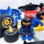 Lego Duplo 2904, 2909 & 2912 ACTION WHEELERS Radical Racer Nearly Complete