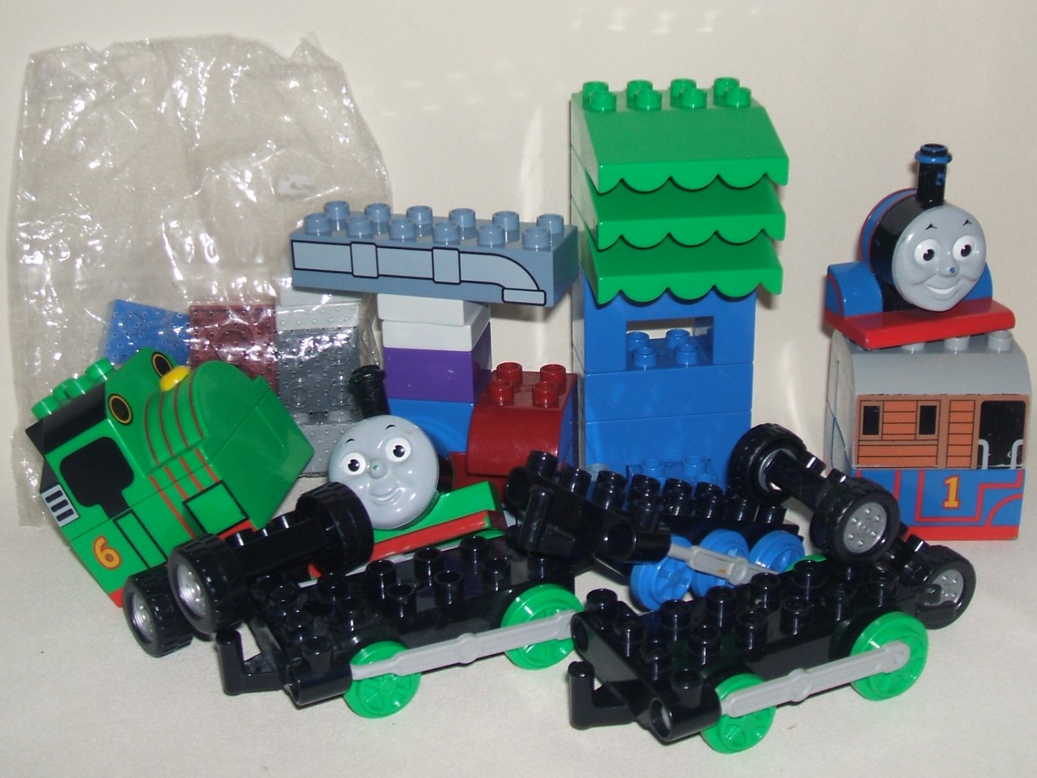 Lego Duplo THOMAS & Friends Train PERCY at the Water Tower 55556 Mixed Lot