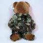 Ty Beanie Buddy HERO Camouflage 14" Bear US Army Patch NWT 2003