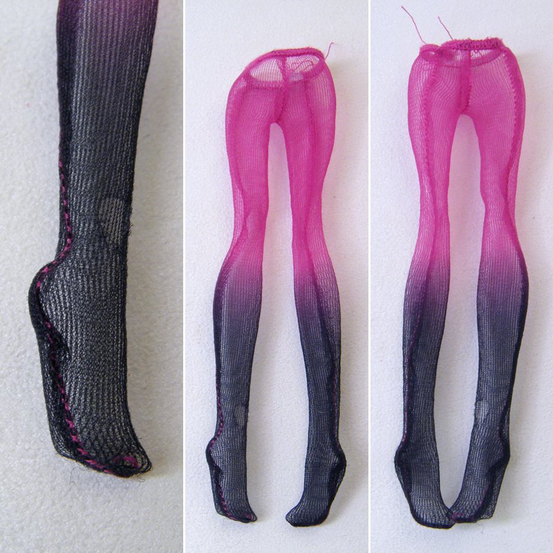 Monster High Draculaura TIGHTS - BLACK & PINK, Ghouls Rule