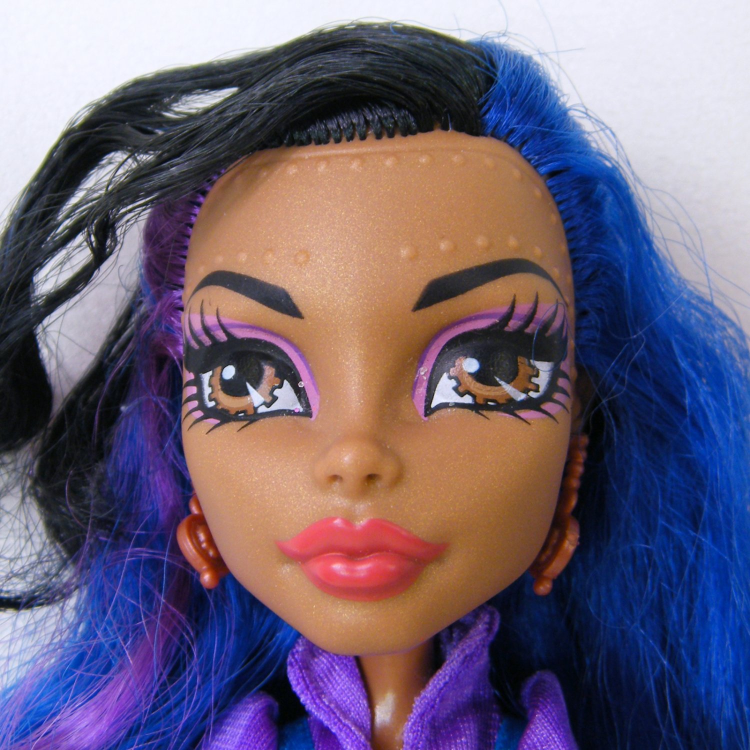 Monster High Robecca Steam G1 Art Class, in original dress & boots, earrings