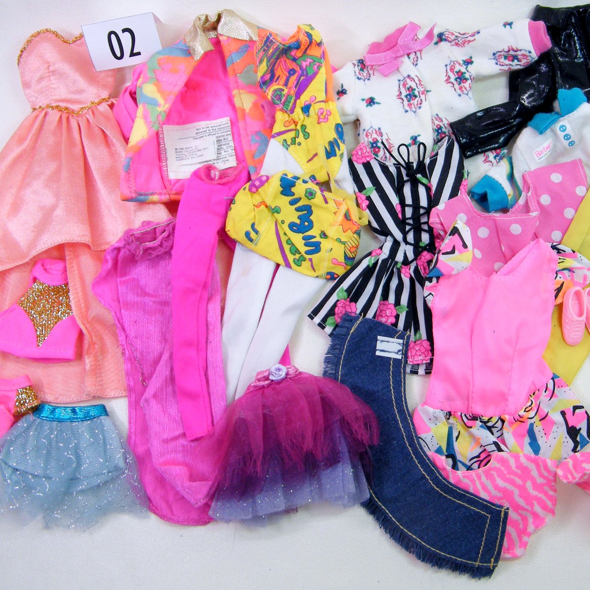 Barbie Vintage Clothes & Accessories 25pcs from 1990s Lot 2