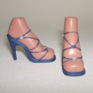 Bratz Shoes YASMIN Formal Funk Blue Strappy Sandals MGA 2003
